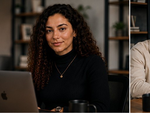 Camille de l'équipe Uuup au travail